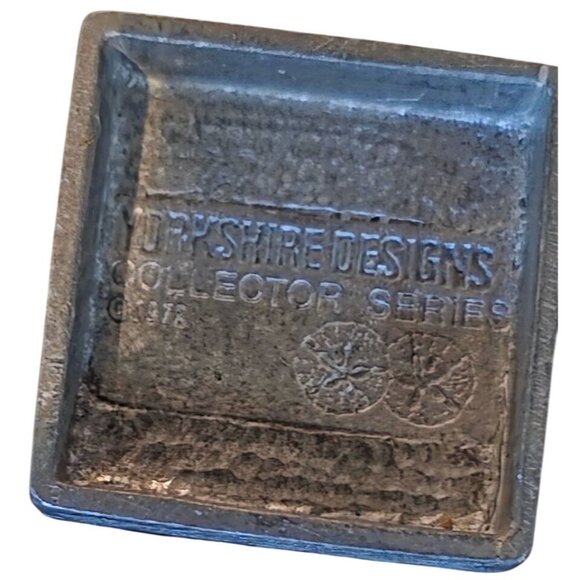 4 Vintage Trinket Boxes Yorkshire Designs Pewter 1978 Costal Collector Series 1" - Picture 2 of 16